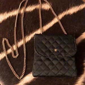 Vintage Chanel Mini Pochette Necklace